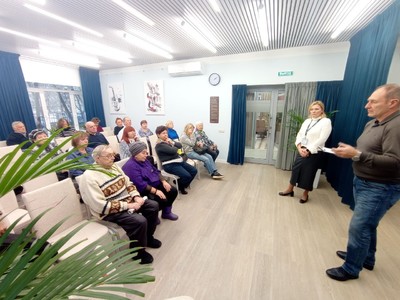 Встреча с жителями в филиале «Останкинский» ГБУ ТЦСО «Алексеевский